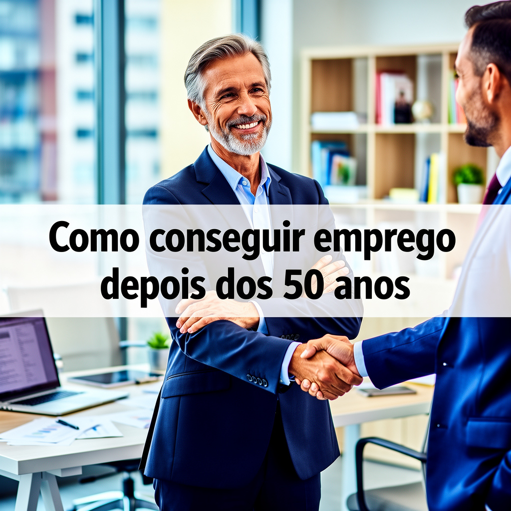 Como conseguir emprego depois dos 50 anos