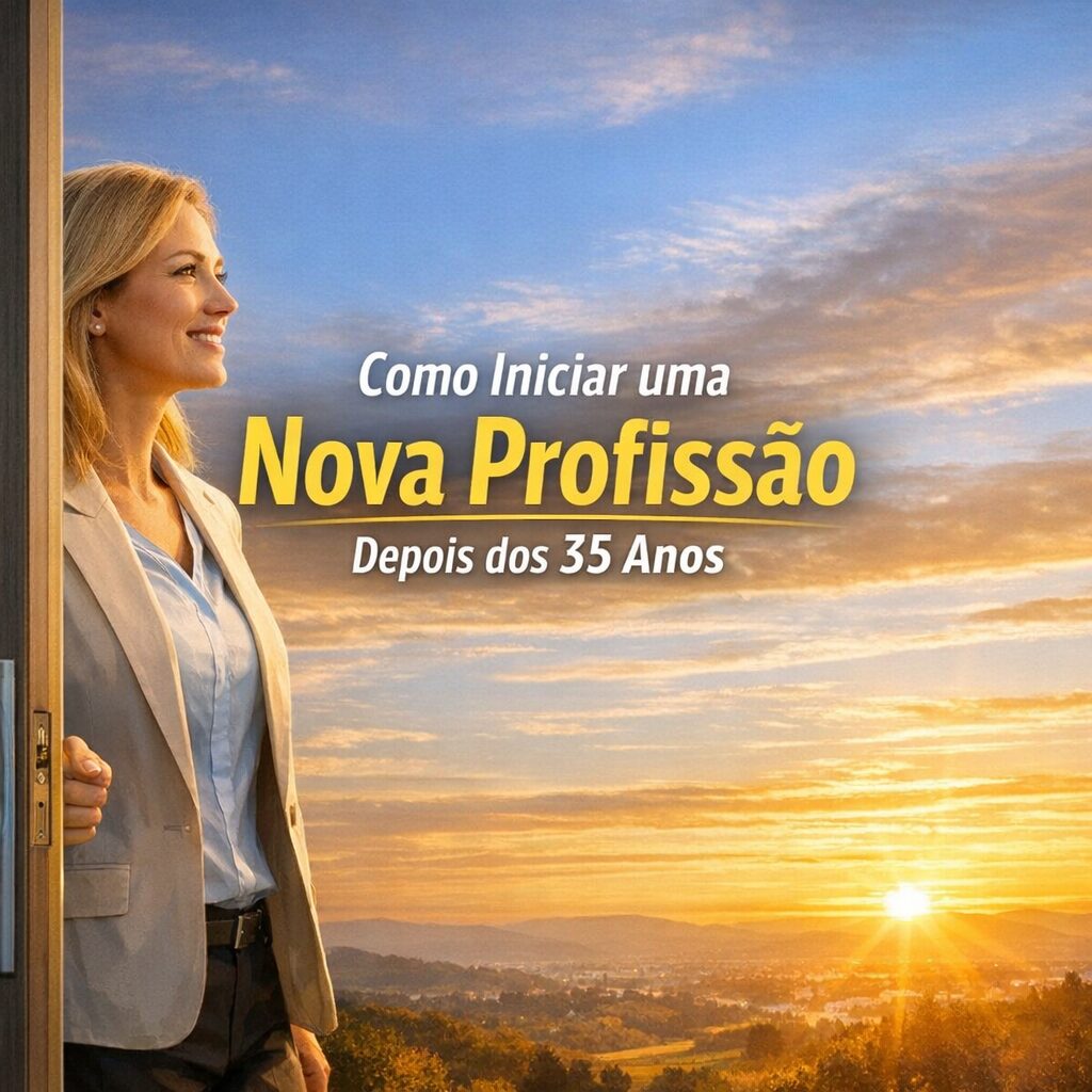 Como iniciar uma nova profissão depois dos 35 anos