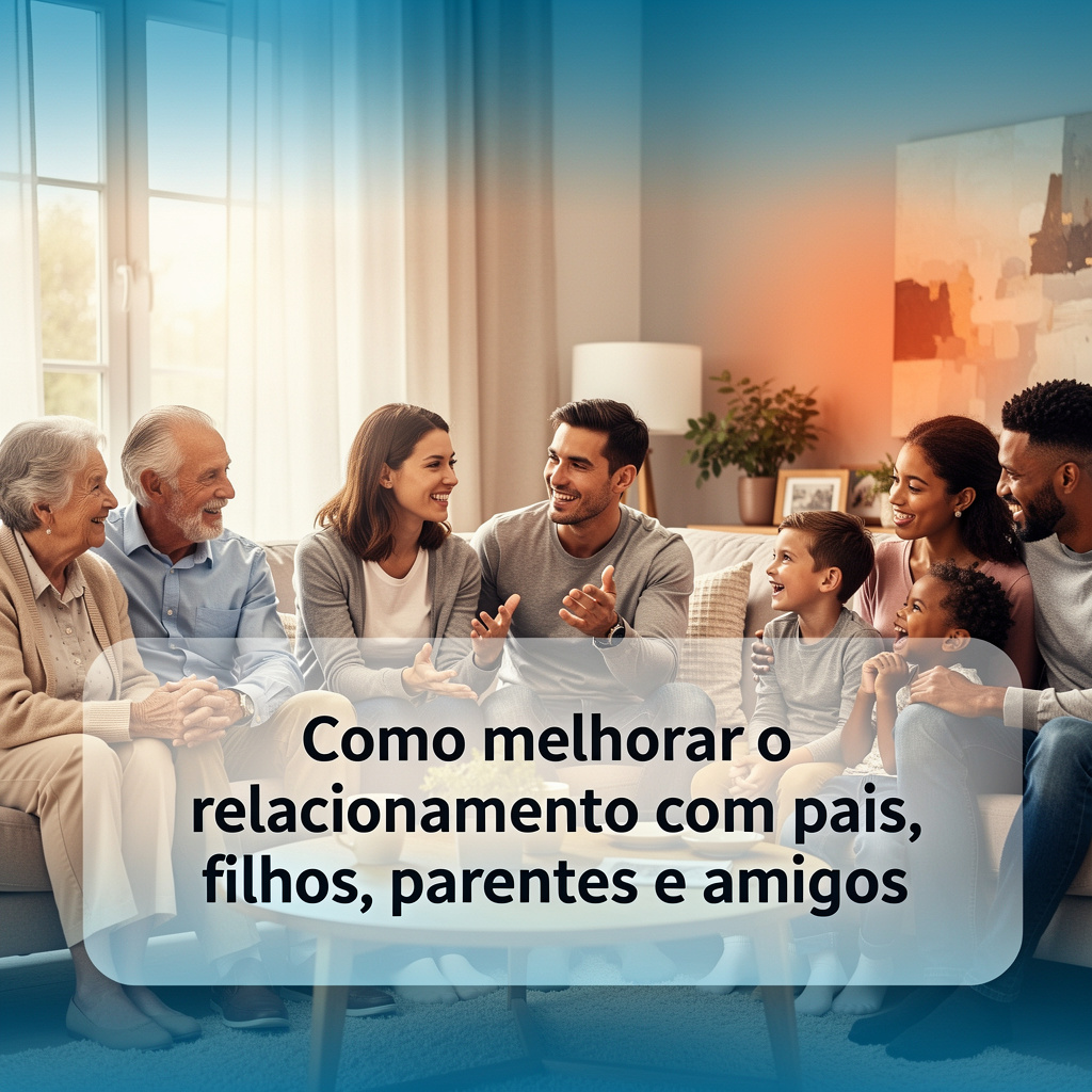 Como melhorar o relacionamento com pais, filhos, parentes e amigos